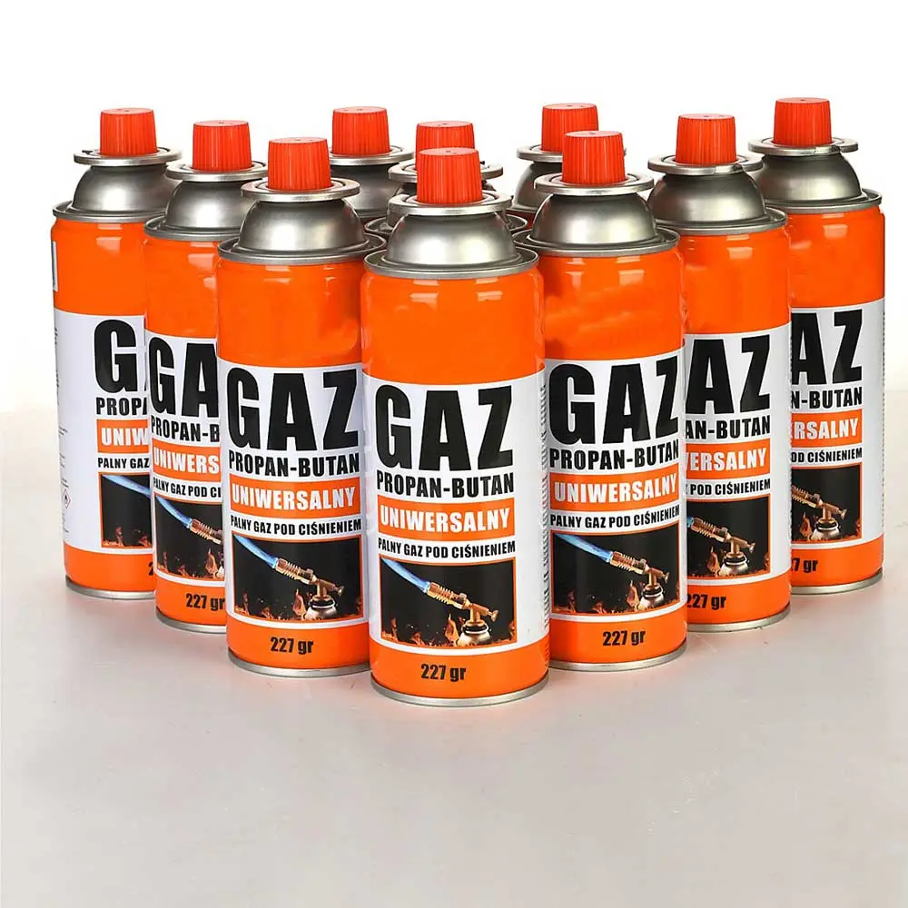 Kamp Ocak Gazı Valfli Kartuş 227GR - 3 Adet Kamp Ocak Gazı Valfli Kartuş 227GR - 3 Adet