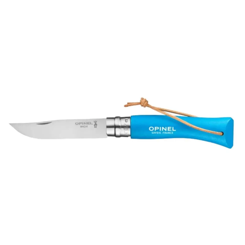 Katlanır Cep Çakısı - Opinel - Gürgen Ağacı Sap - Gök Mavisi - No:7 Katlanır Cep Çakısı - Opinel - Gürgen Ağacı Sap - Gök Mavisi - No:7