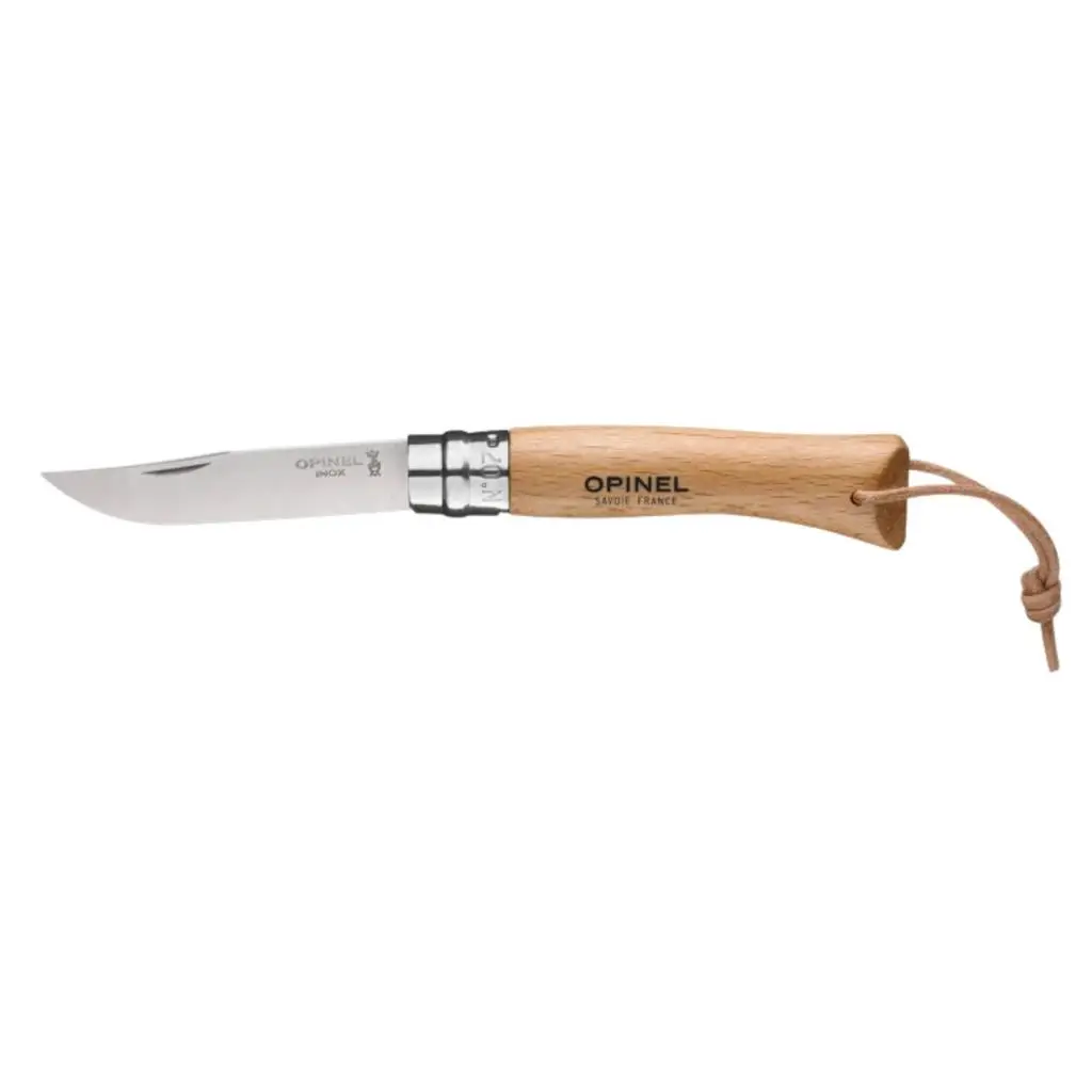 Katlanır Cep Çakısı - Opinel - Gürgen Ağacı Sap - Naturel - No:7 Katlanır Cep Çakısı - Opinel - Gürgen Ağacı Sap - Naturel - No:7