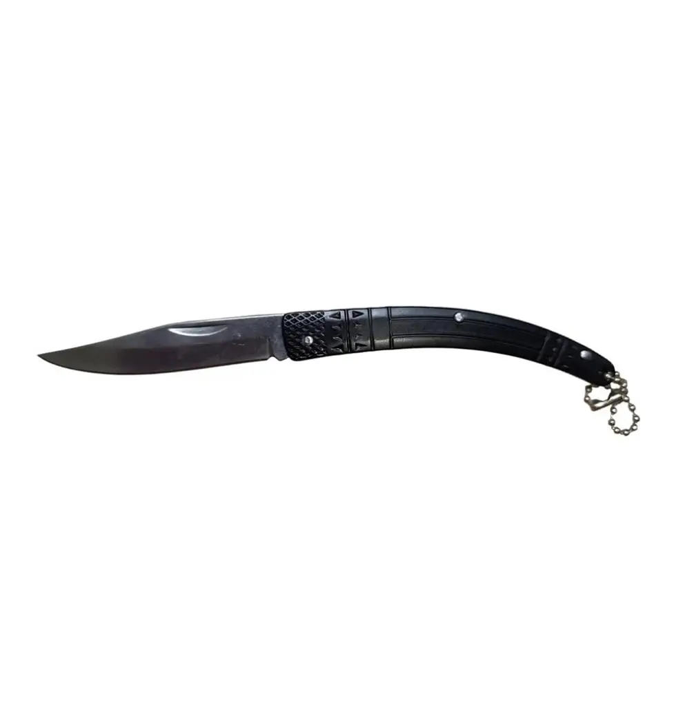 Kılçık Outdoor Çakı 16CM Manuel Işlemeli Sap Siyah Kılçık Outdoor Çakı 16CM Manuel Işlemeli Sap Siyah