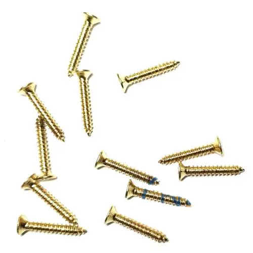 Klips, Menteşe, Ayak, Ağaç, Sunta Vidası 2,2x13 mm - Sarı 1000 Adet Klips, Menteşe, Ayak, Ağaç, Sunta Vidası 2,2x13 mm - Sarı 1000 Adet