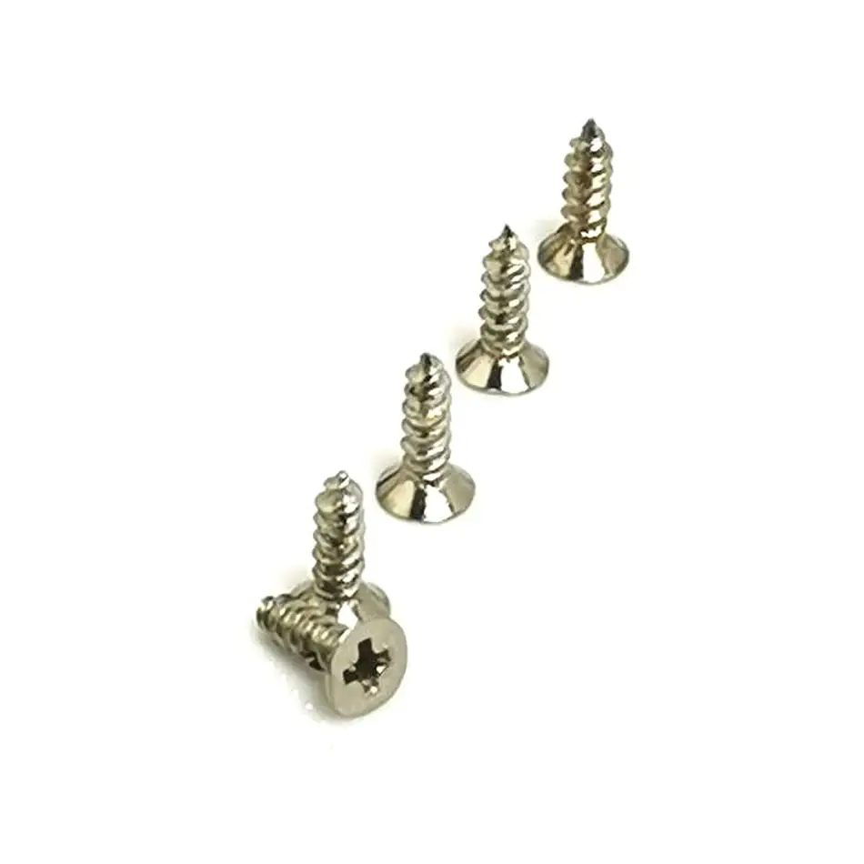 Klips, Menteşe, Ayak, Ağaç, Sunta Vidası 2,2x6,5mm - Nikel 100 Adet Klips, Menteşe, Ayak, Ağaç, Sunta Vidası 2,2x6,5mm - Nikel 100 Adet