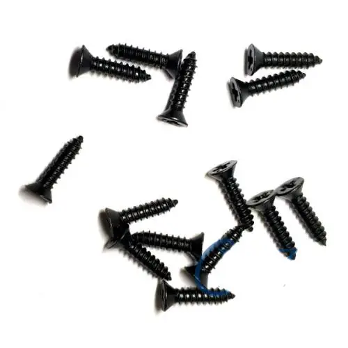 Klips, Menteşe, Ayak, Ağaç, Sunta Vidası 2,2x9,5mm - Siyah 1000 Adet Klips, Menteşe, Ayak, Ağaç, Sunta Vidası 2,2x9,5mm - Siyah 1000 Adet