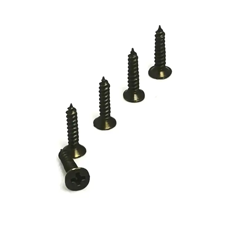 Klips, Menteşe, Ayak, Ağaç, Sunta Vidası 3x13 mm - Siyah 100 Adet Klips, Menteşe, Ayak, Ağaç, Sunta Vidası 3x13 mm - Siyah 100 Adet