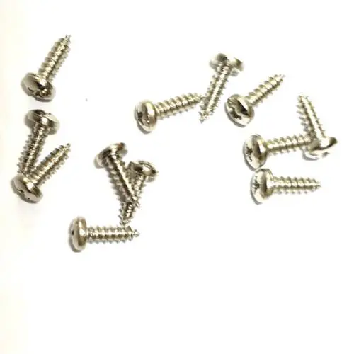 Klips, Menteşe, Ayak, Ysb Sac Vidası - 2,9x9,5mm Nikel, 1000 Adet Klips, Menteşe, Ayak, Ysb Sac Vidası - 2,9x9,5mm Nikel, 1000 Adet