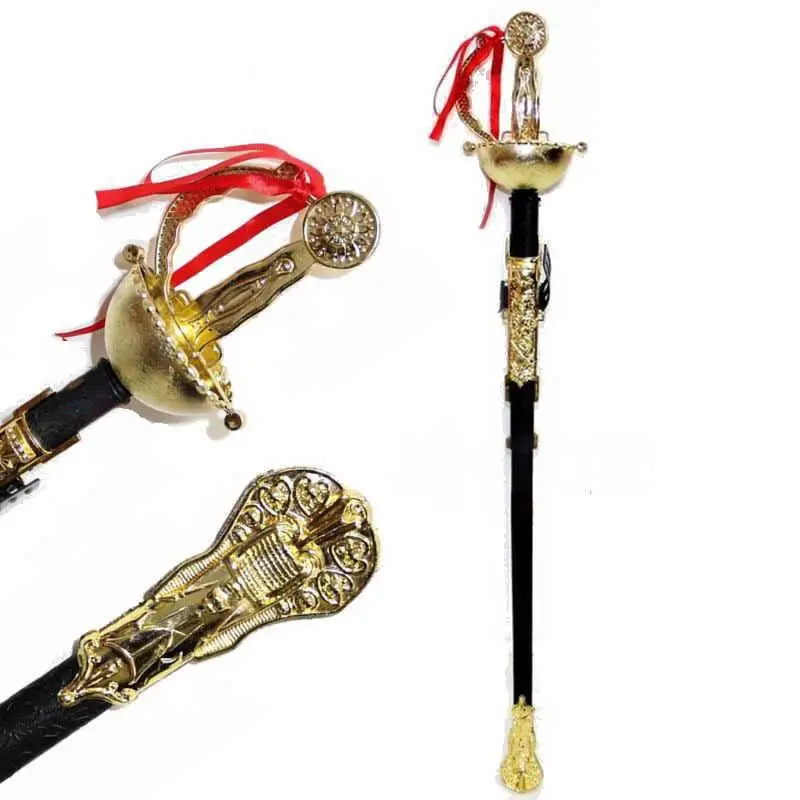 Kostüm Partisi Plastik Zararsız Zorro Kılıcı Şövalye Kılıcı 62 cm Kostüm Partisi Plastik Zararsız Zorro Kılıcı Şövalye Kılıcı 62 cm