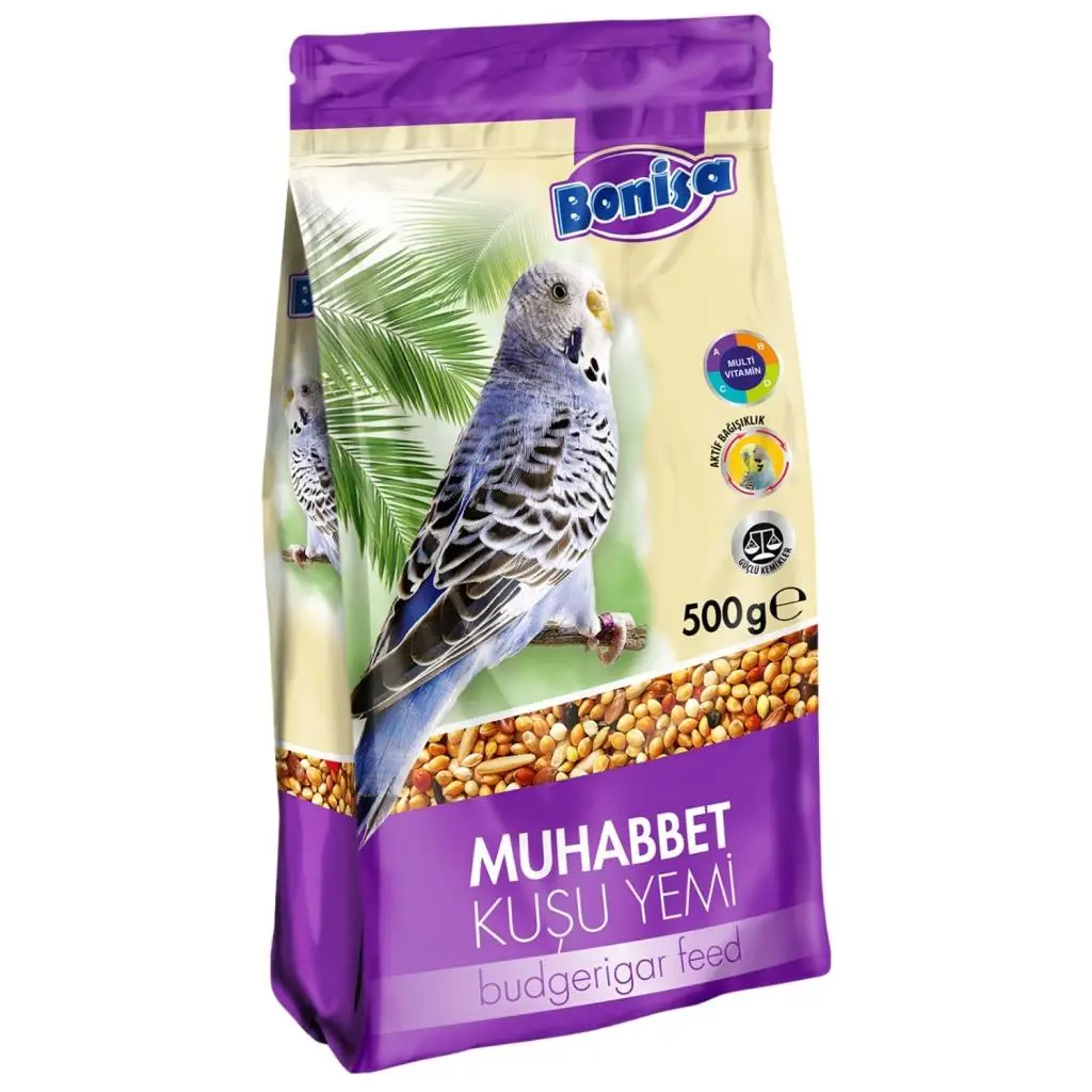 Kuş Yemi - Muhabbet - Bonisa - Premium - 500 Gr Kuş Yemi - Muhabbet - Bonisa - Premium - 500 Gr