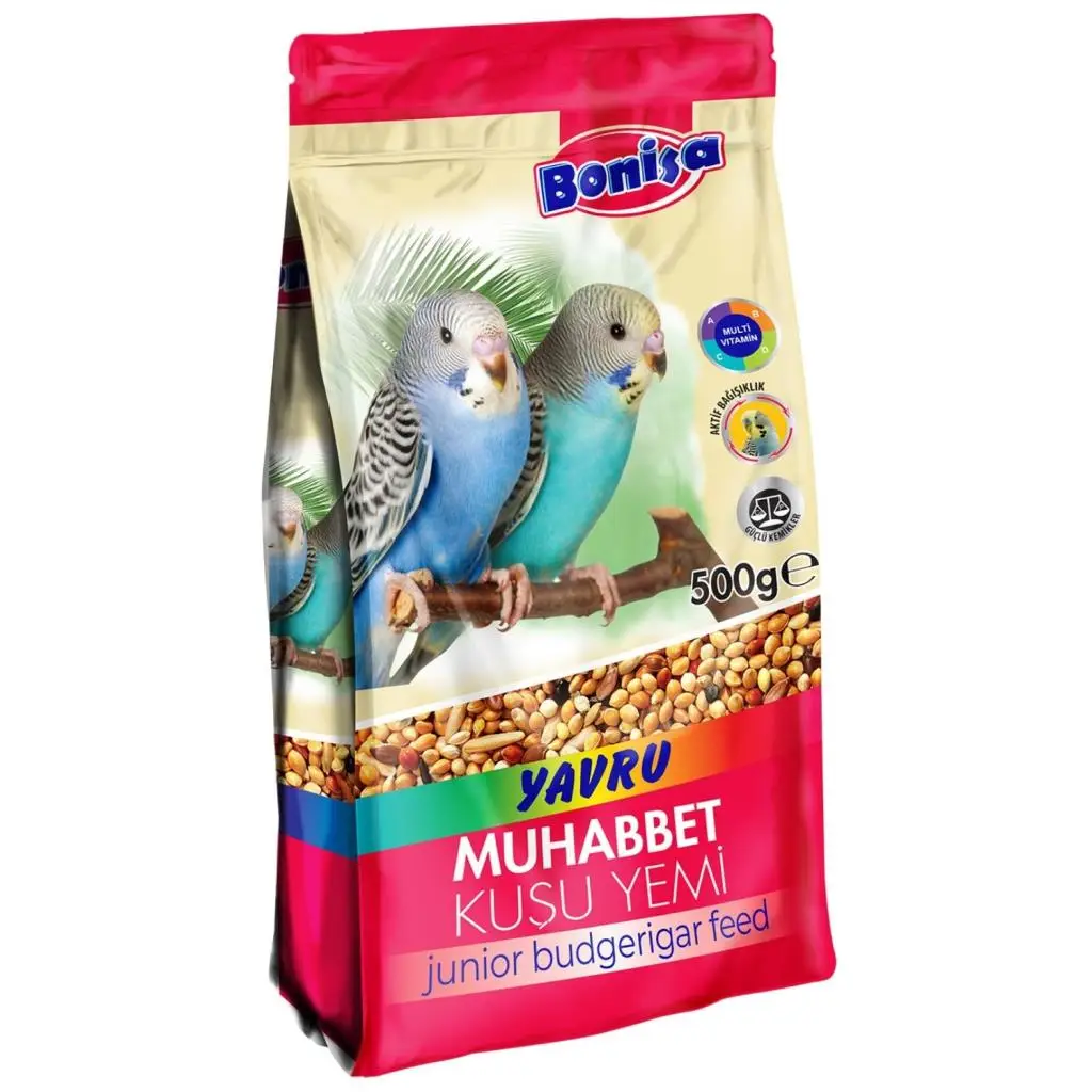 Kuş Yemi - Yavru Muhabbet - Bonisa - 500 Gr Kuş Yemi - Yavru Muhabbet - Bonisa - 500 Gr