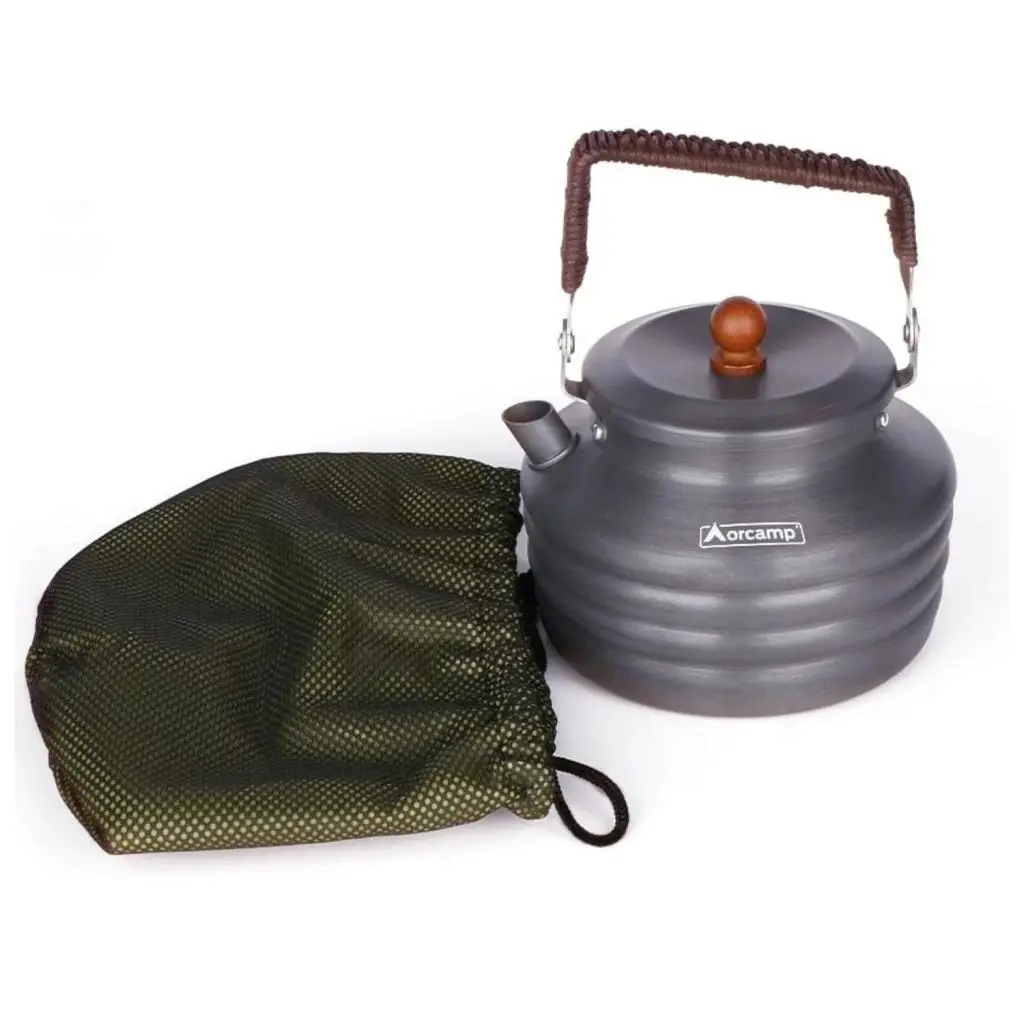 Lüks Kamp Çaydanlığı - Orcamp - 1.5 Lt - (OUT-1310) Lüks Kamp Çaydanlığı - Orcamp - 1.5 Lt - (OUT-1310)