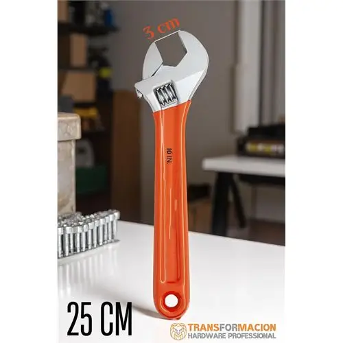 Modacar 3 cm Ağız Kurbağacık - İngiliz Anahtarı 10 İnç 25 cm Modacar 3 cm Ağız Kurbağacık - İngiliz Anahtarı 10 İnç 25 cm