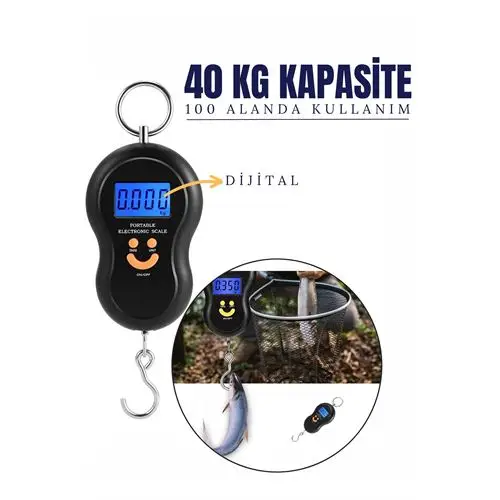 ModaCar Balıkçı Tipi Dijital 100 Alanda Kullanım El Tartısı ModaCar Balıkçı Tipi Dijital 100 Alanda Kullanım El Tartısı