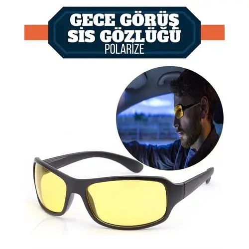 ModaCar Bisiklet Gece Sürüş ve Sis Gözlüğü ModaCar Bisiklet Gece Sürüş ve Sis Gözlüğü