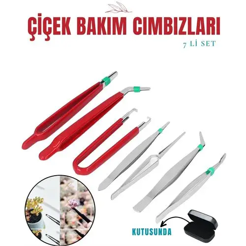 ModaCar Çiçek Bakım Kutulu Cımbız Seti ModaCar Çiçek Bakım Kutulu Cımbız Seti