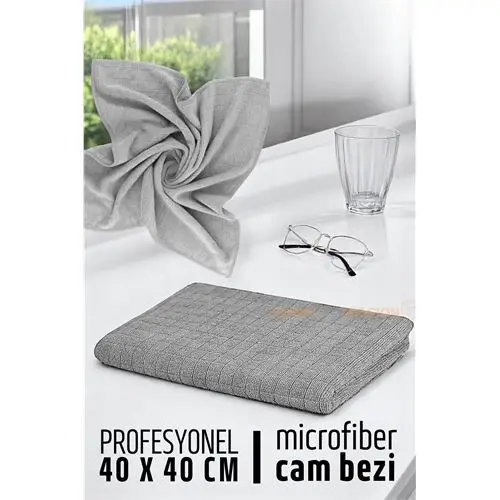 ModaCar Çift Yüzeyli Profesyonel Microfiber Cam Bezi - Yüksek Kalite Temizlik Bezi 40 x 40 cm ModaCar Çift Yüzeyli Profesyonel Microfiber Cam Bezi - Yüksek Kalite Temizlik Bezi 40 x 40 cm