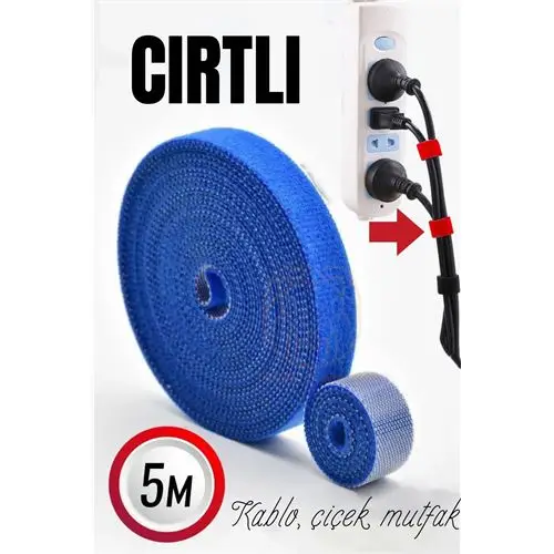 ModaCar Cırtlı Kablo Sabitleyici Düzenleyici 5 metre