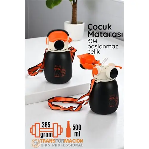 Modacar Inox Çelik Hafif Çocuk Matarası 500 ml KAPASİTELİ Modacar Inox Çelik Hafif Çocuk Matarası 500 ml KAPASİTELİ