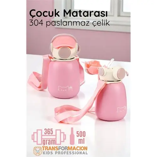 Modacar Inox Çelik Hafif Çocuk Matarası 500 ml KAPASİTELİ Modacar Inox Çelik Hafif Çocuk Matarası 500 ml KAPASİTELİ
