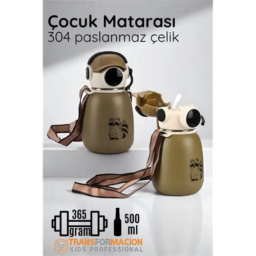 Modacar Inox Çelik Hafif Çocuk Matarası 500 ml KAPASİTELİ Modacar Inox Çelik Hafif Çocuk Matarası 500 ml KAPASİTELİ