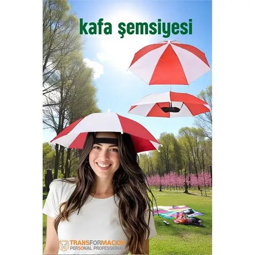 Modacar Kafa Şemsiyesi Güneş Koruma Şemsiyesi Relax Eller Serbest 4 Mevsim Kafa Şemsiyesi Modacar Kafa Şemsiyesi Güneş Koruma Şemsiyesi Relax Eller Serbest 4 Mevsim Kafa Şemsiyesi