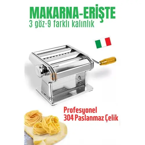ModaCar Makarna Makinası Erişte Makarna Kesici Erişte Makinası 304 Paslanmaz Çelik ModaCar Makarna Makinası Erişte Makarna Kesici Erişte Makinası 304 Paslanmaz Çelik