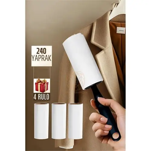 ModaCar Tüy Alıcı Rulo Tüy Toplayıcı 240 Yaprak 4 Top ModaCar Tüy Alıcı Rulo Tüy Toplayıcı 240 Yaprak 4 Top
