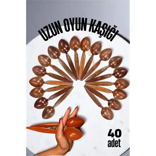 ModaCar Uzun Oyun Kaşığı Halk Oyunu Kaşığı - Kına Kaşığı Uzun Saplı Zeybek Oyun Kaşığı 40 ADET ModaCar Uzun Oyun Kaşığı Halk Oyunu Kaşığı - Kına Kaşığı Uzun Saplı Zeybek Oyun Kaşığı 40 ADET