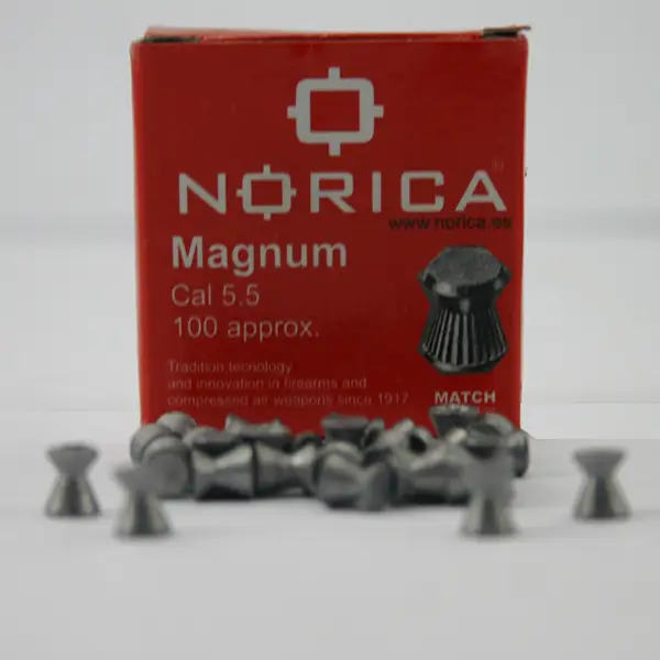 Norica Magnum 5.5 mm Havalı Saçma (100lü) Norica Magnum 5.5 mm Havalı Saçma (100lü)