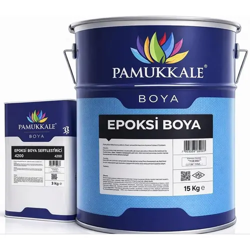 Pamukkale 4200 Epoksi Boya 18 Kg Ral 6009 Köknar Yeşili