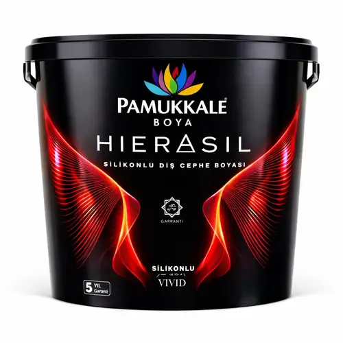 Pamukkale Hierasil Silikonlu Dış Cephe Boyası 15 Lt