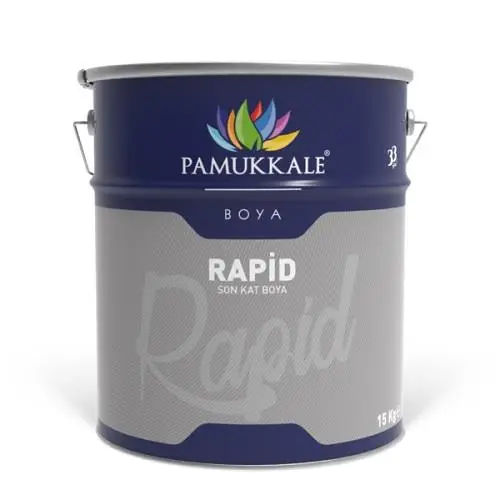 Pamukkale 1402 Rapid Endüstriyel Boya 60-70 Gloss 15 Kg Ultramarin Mavi Ral 5002 Pamukkale 1402 Rapid Endüstriyel Boya 60-70 Gloss 15 Kg Ultramarin Mavi Ral 5002