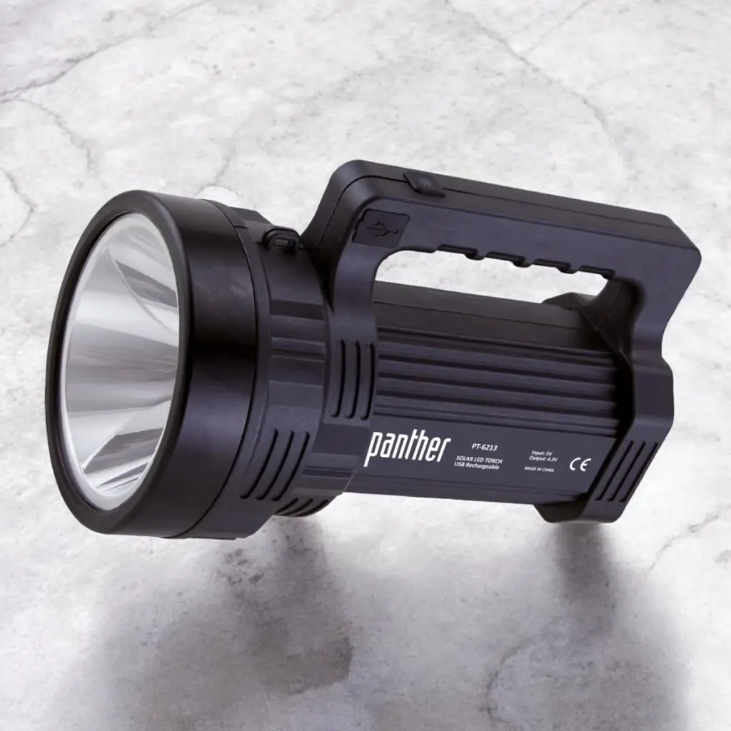 PANTHER PT-6213 USB ŞARJLI SOLAR EL FENERİ PANTHER PT-6213 USB ŞARJLI SOLAR EL FENERİ