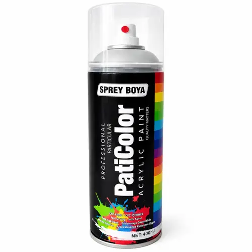 Paticolor Isıya Dayanıklı Sprey Boya 400 ml Gümüş