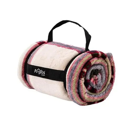 Peluş Polar Kamp Battaniyesi - Mavi Ekose - Acil Durum Battaniye - Argeus Camp Peluş Polar Kamp Battaniyesi - Mavi Ekose - Acil Durum Battaniye - Argeus Camp
