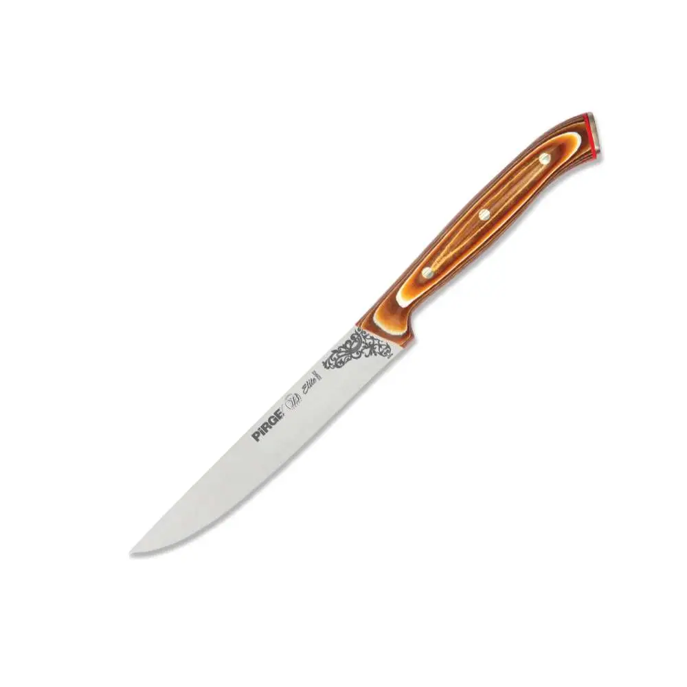 32042 Elite Sebze Bıçağı 12 cm - Kahverengi Perçinli Kompozit Sap 32042 Elite Sebze Bıçağı 12 cm - Kahverengi Perçinli Kompozit Sap