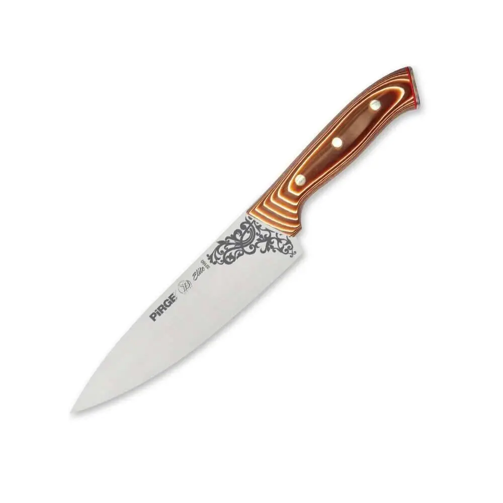 32160 Elite Şef Bıçağı 19 cm - Perçinli Kahverengi Kompozit Sap 32160 Elite Şef Bıçağı 19 cm - Perçinli Kahverengi Kompozit Sap