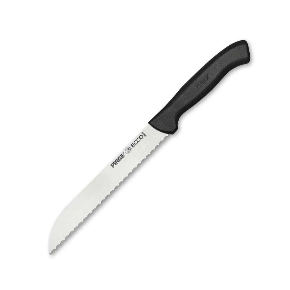 38024 Ecco Pro Ekmek Bıçağı 17,5 cm - Siyah 38024 Ecco Pro Ekmek Bıçağı 17,5 cm - Siyah