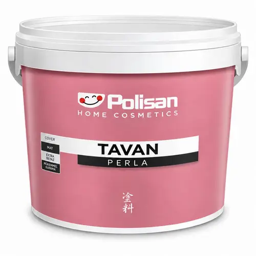 Polisan Perla Mat Tavan Boyası 17.5 Kg Beyaz