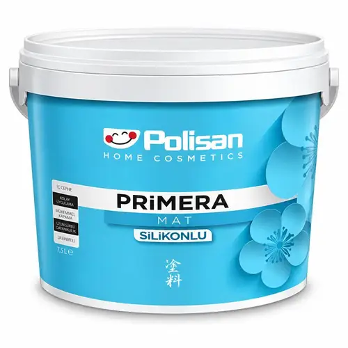 Polisan Primera Mat Silikonlu İç Cephe Boyası 12.5 Lt Beyaz