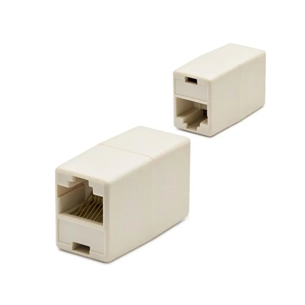 RJ45 To RJ45 Uzatma Adaptör Krem HDX5006 RJ45 To RJ45 Uzatma Adaptör Krem HDX5006