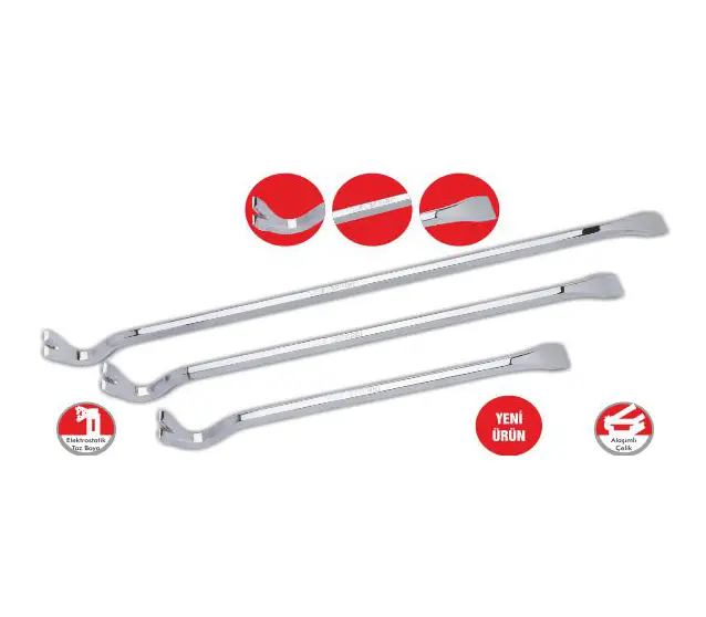 S.D. SK045 Polisajlı Sökü Demiri 45cm, 920 gr S.D. SK045 Polisajlı Sökü Demiri 45cm, 920 gr