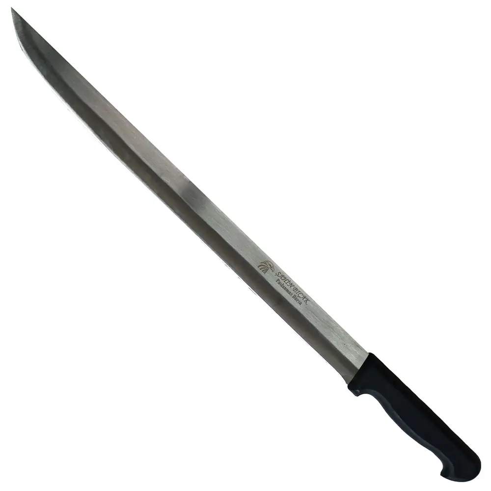 Şahin Bursa Paslanmaz Sivri Uçlu Cağ Kebabı Bıçağı 40 cm - Plastik Sap Şahin Bursa Paslanmaz Sivri Uçlu Cağ Kebabı Bıçağı 40 cm - Plastik Sap