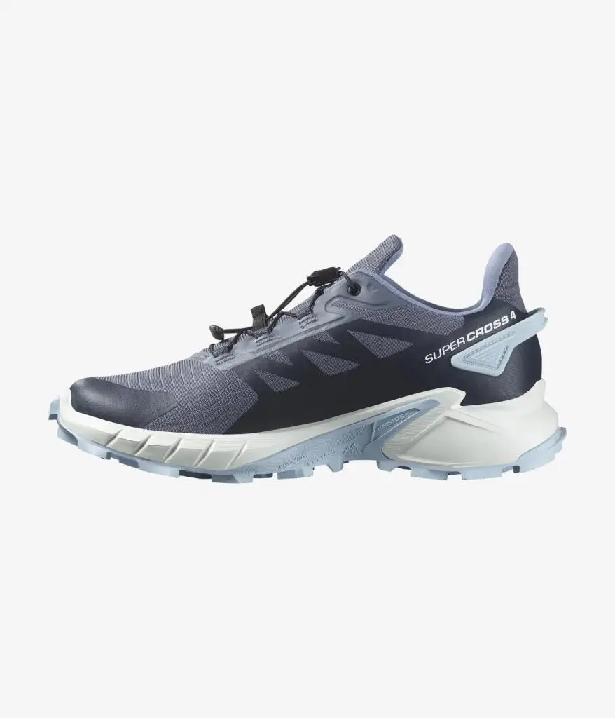 Salomon Supercross 4 Kadın Koşu Ayakkabısı - Grisaille/White/Cashmere Blue Salomon Supercross 4 Kadın Koşu Ayakkabısı - Grisaille/White/Cashmere Blue