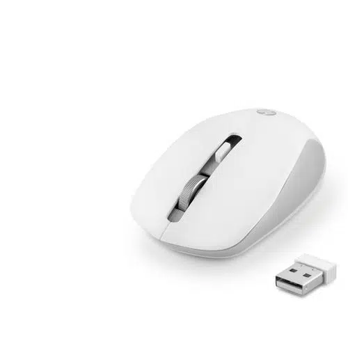 Sessiz Kablosuz Mouse Optik 800/1600 Dpi - Beyaz S1000B