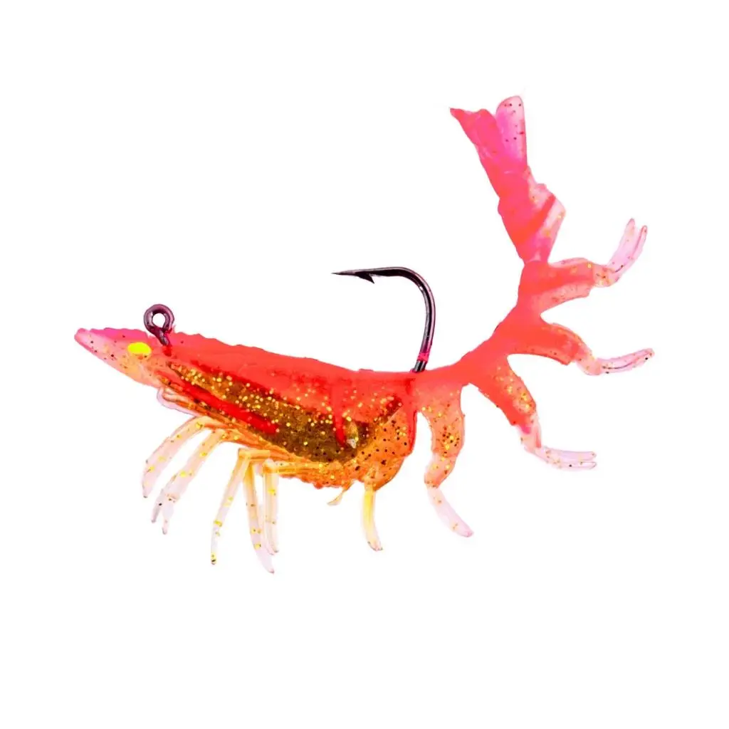 Silikon Karides Yem - 7g 75mm - Fishack Krillax - UV Boyalı - Candy Shrimp Silikon Karides Yem - 7g 75mm - Fishack Krillax - UV Boyalı - Candy Shrimp
