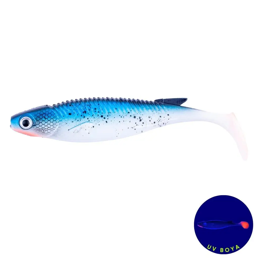 Silikon Sahte Balık - 10g 100mm - Fishack PredatorX - UV Boyalı - Aqua Silikon Sahte Balık - 10g 100mm - Fishack PredatorX - UV Boyalı - Aqua