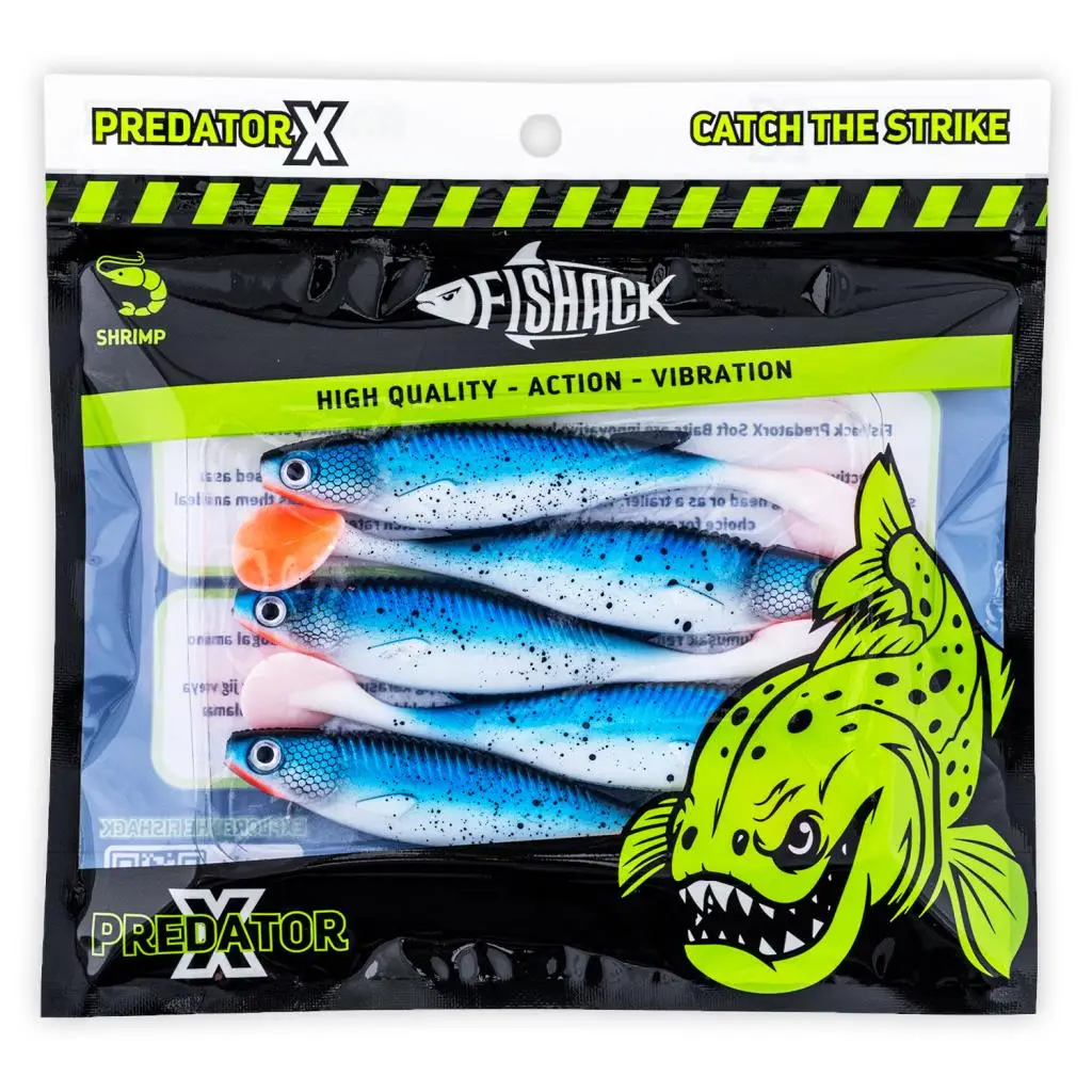 Silikon Sahte Balık - 10g 100mm - Fishack PredatorX - UV Boyalı - Aqua Silikon Sahte Balık - 10g 100mm - Fishack PredatorX - UV Boyalı - Aqua