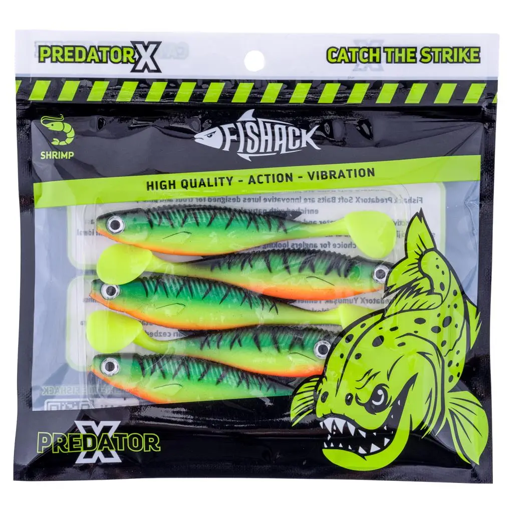 Silikon Sahte Balık - 10g 100mm - Fishack PredatorX - UV Boyalı - Drill Silikon Sahte Balık - 10g 100mm - Fishack PredatorX - UV Boyalı - Drill