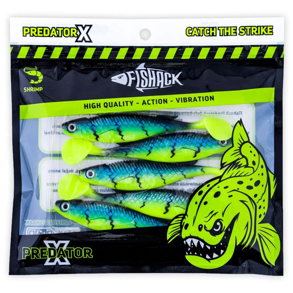 Silikon Sahte Balık - 10g 100mm - Fishack PredatorX - UV Boyalı - Radar Silikon Sahte Balık - 10g 100mm - Fishack PredatorX - UV Boyalı - Radar