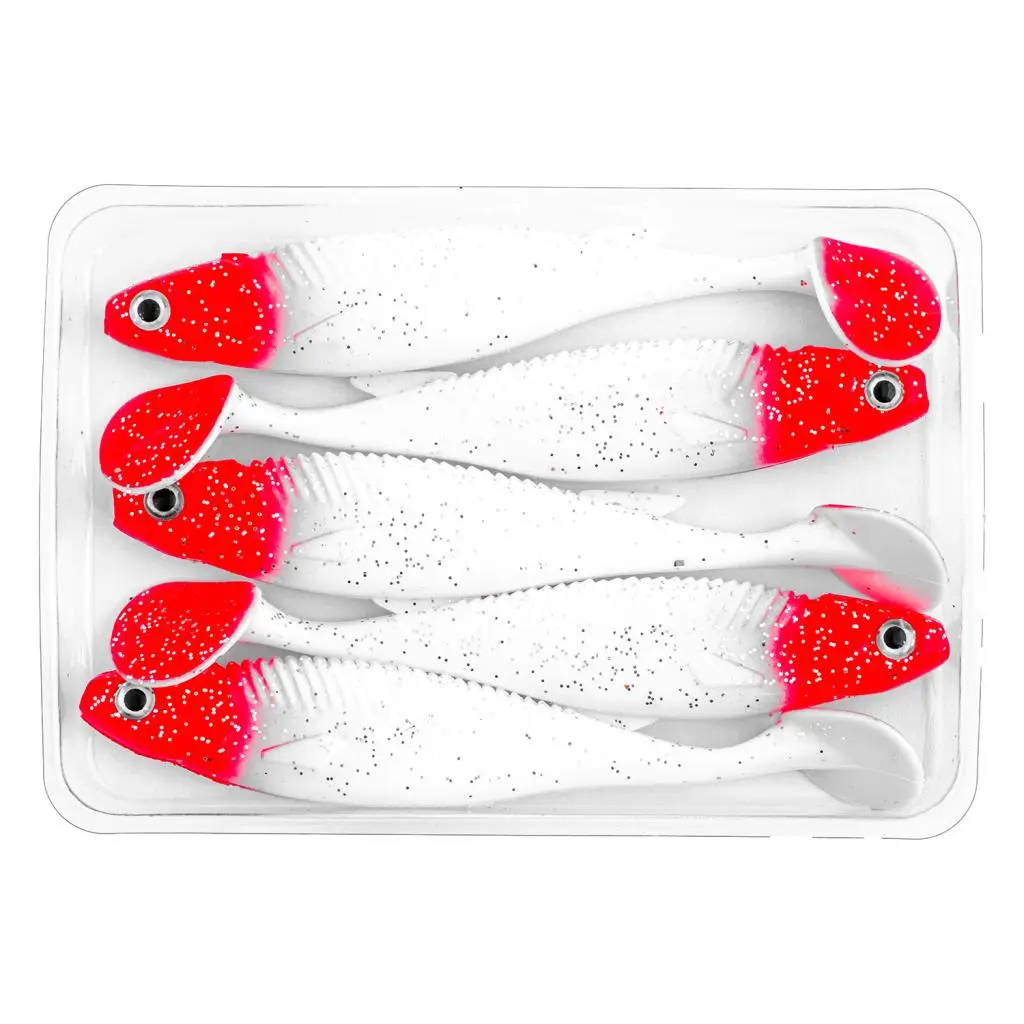 Silikon Sahte Balık - 10g 100mm - Fishack PredatorX - UV Boyalı - Redhead Silikon Sahte Balık - 10g 100mm - Fishack PredatorX - UV Boyalı - Redhead