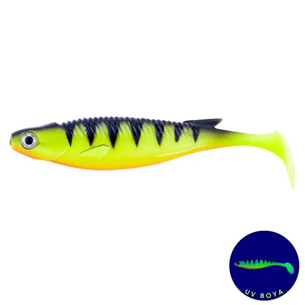 Silikon Sahte Balık - 10g 100mm - Fishack PredatorX - UV Boyalı - Twitch Silikon Sahte Balık - 10g 100mm - Fishack PredatorX - UV Boyalı - Twitch
